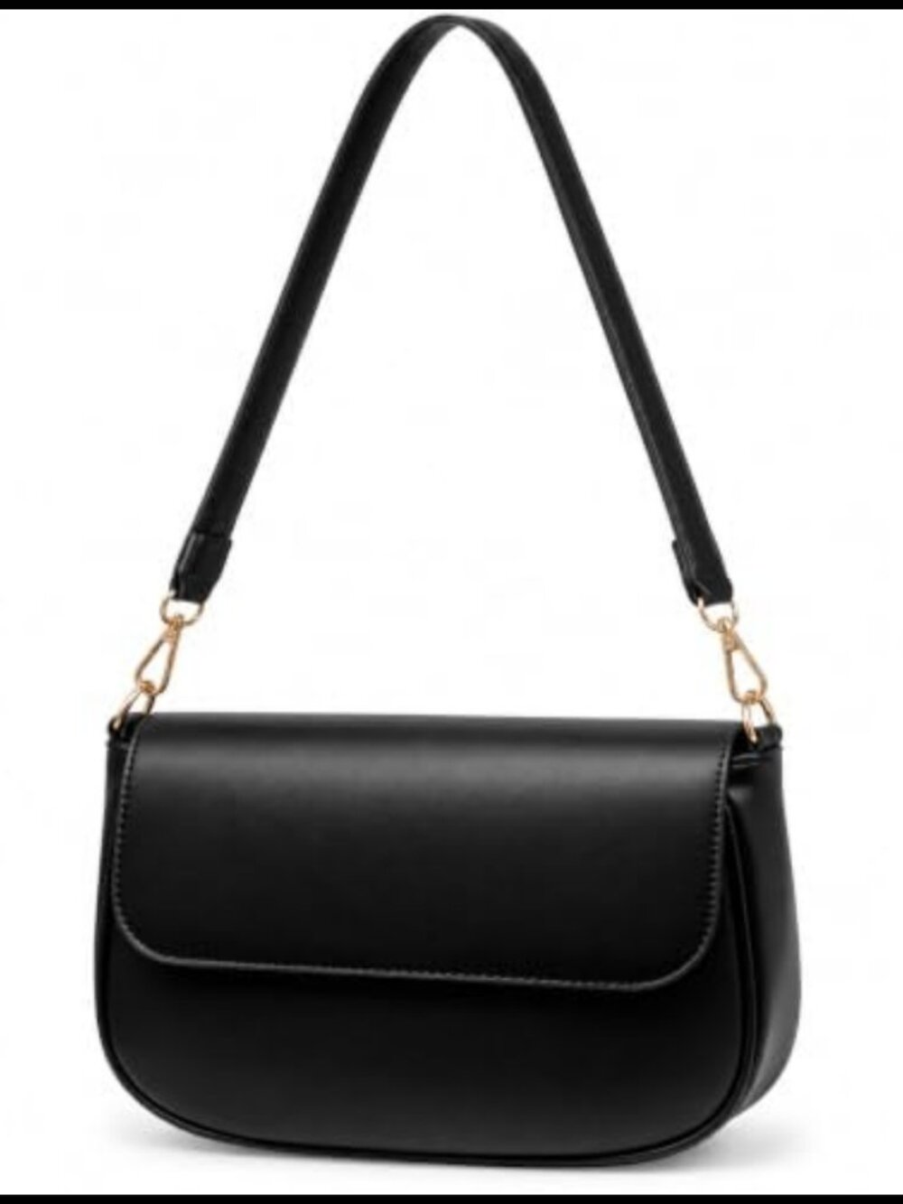 Small Faux Leather Hobo Shoulder Bag Crossbody Purse